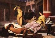 Jean Leon Gerome Greek Interior oil on canvas